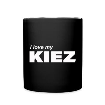 I LOVE MY KIEZ - Full Colour Mug - black - Front