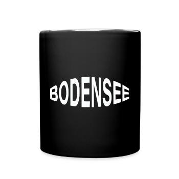 BODENSEE - Tasse einfarbig - Schwarz - Vorne
