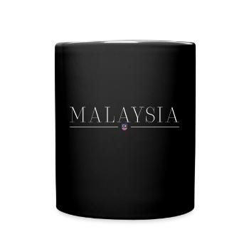 J’aime la Malaisie, T-shirt design de style élégance - Mug uni - noir - Devant
