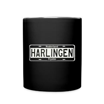 T-Shirt Harlingen Hoodie Ijsselmeer Holland - Mug uni - noir - Devant