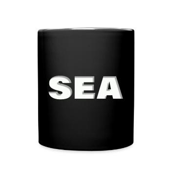 SEA - Full Colour Mug - black - Front