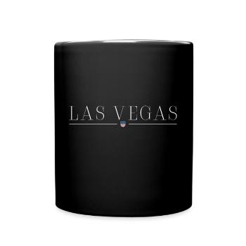 Las Vegas Fan T-Shirt Outfit Design - Tasse einfarbig - Schwarz - Vorne