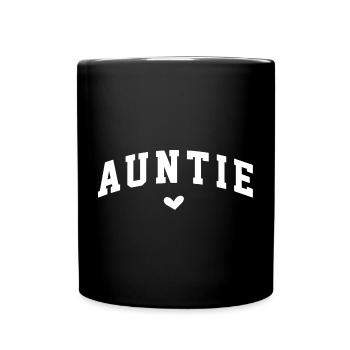 Auntie Aunty Aunt Grandaunt Grandma - Full Colour Mug - black - Front