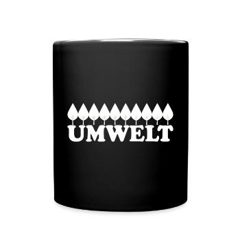 ENVIRONNEMENT - Mug uni - noir - Devant