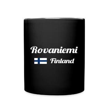 Rovaniemi Finland - Stylish prints - Full Colour Mug - black - Front