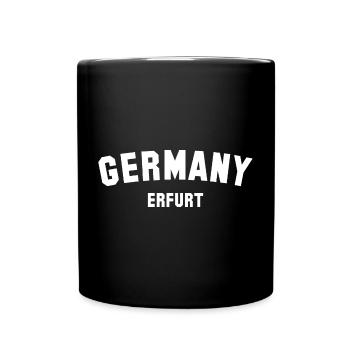 ERFURT - Mug uni - noir - Devant