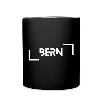 Bern - Tasse einfarbig - Schwarz - Vorne