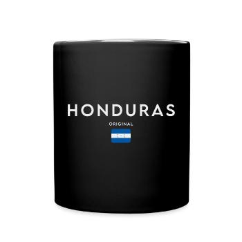 Flag of Honduras, Honduran pride - Full Colour Mug - black - Front