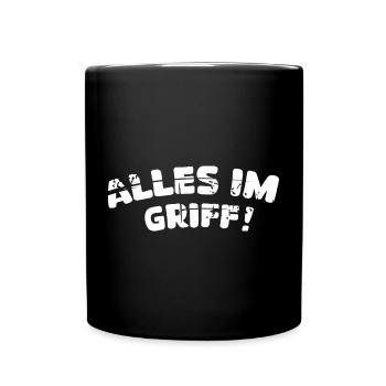 tout est sous contrôle - artisans et bricoleurs - Mug uni - noir - Devant