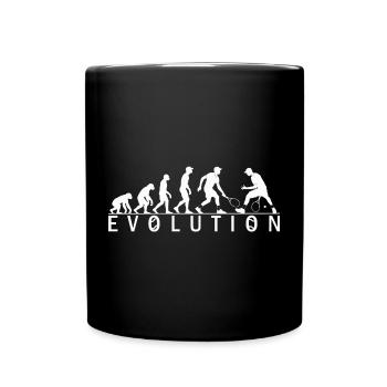 Tennis evolution tweener shirt - Tasse einfarbig - Schwarz - Vorne
