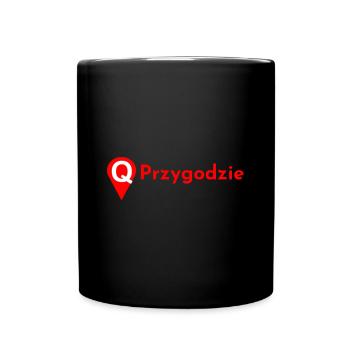 logoQADVENTURE - Full Colour Mug - black - Front
