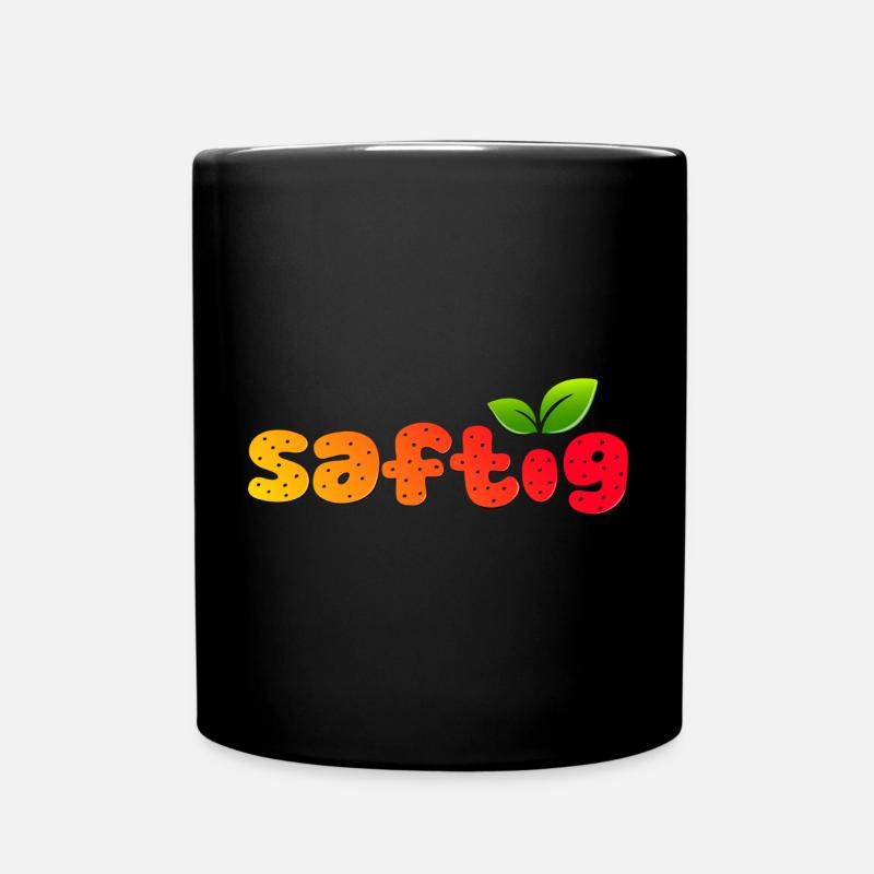 Juteux - Mug uni - noir