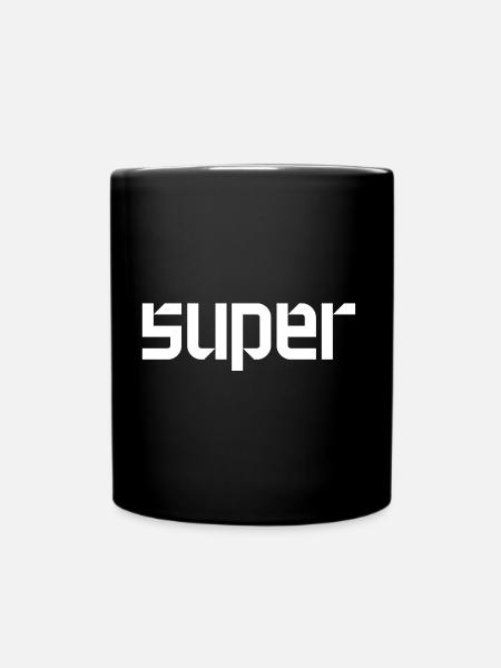 Super - Full Colour Mug - black
