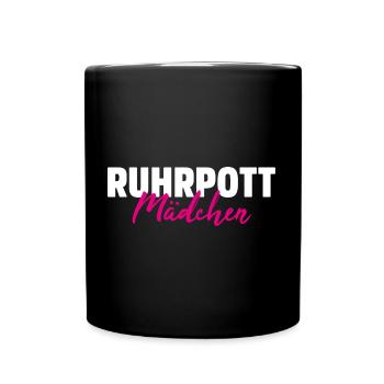 RUHRPOTT GIRLS - Full Colour Mug - black - Front