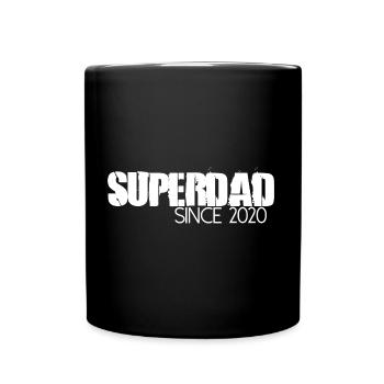 Superdad since 2020 - Tasse einfarbig - Schwarz - Vorne