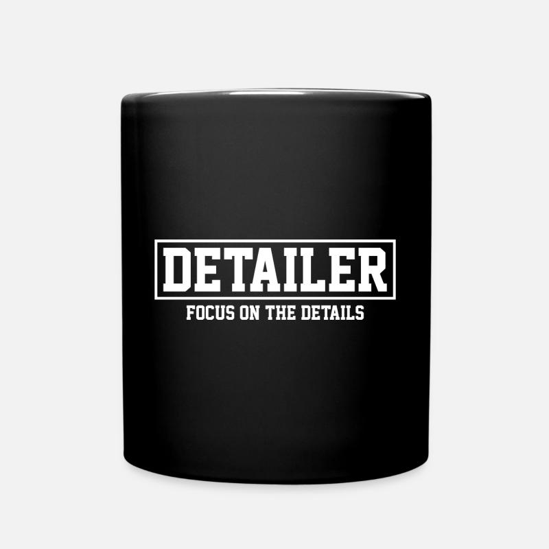 Detailer Auto Detailer Auto Detailing - Mug uni - noir
