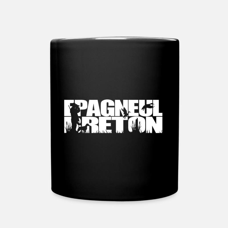 EPAGNEUL BRETON chiens de chasse Wilsigns - Mug uni - noir