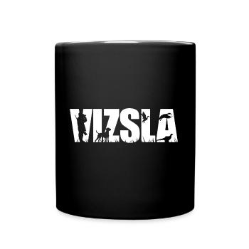 VIZSLA Chien de chasse Chien de chasse Wilsigns - Mug uni - noir - Devant
