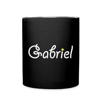 Gabriel - Full Colour Mug - black - Front