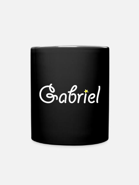Gabriel - Mug uni - noir