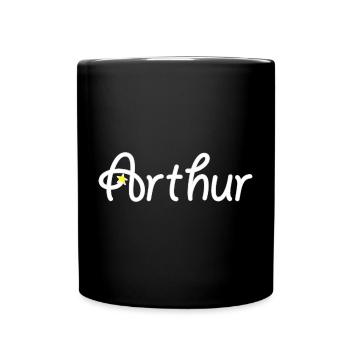 Arthur - Mug uni - noir - Devant