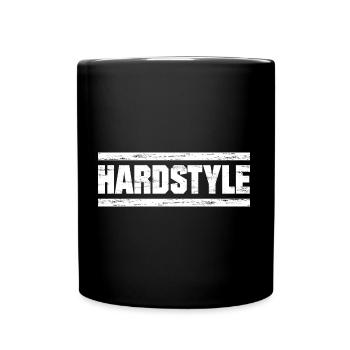 Hardstyle - Rawstyle - Hardstyler Gift merch - Full Colour Mug - black - Front