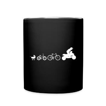 Quad ATV Offroad Evolution - Tasse einfarbig - Schwarz - Vorne