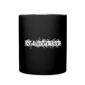 MARLENE - Tasse einfarbig - Schwarz - Vorne