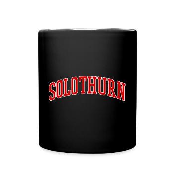 Slothurn College Arc - Tasse einfarbig - Schwarz - Vorne