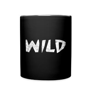 WILD! - Tasse einfarbig - Schwarz - Vorne