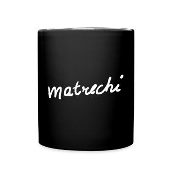 matrechi - Tasse einfarbig - Schwarz - Vorne