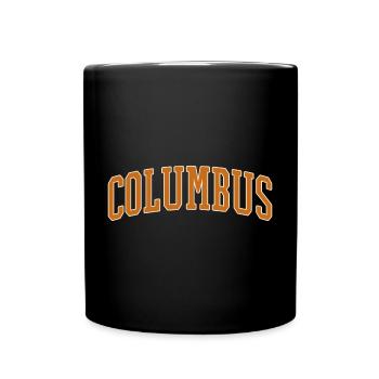 Columbus Varsity Arch - Tasse einfarbig - Schwarz - Vorne