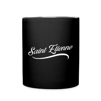 Saint Etienne - Mug uni - noir - Devant