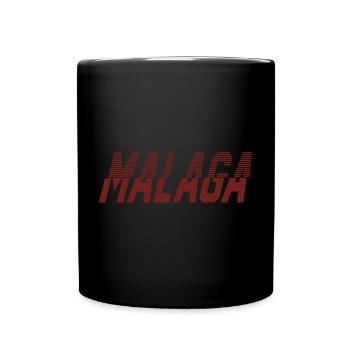 Malaga - Mug uni - noir - Devant