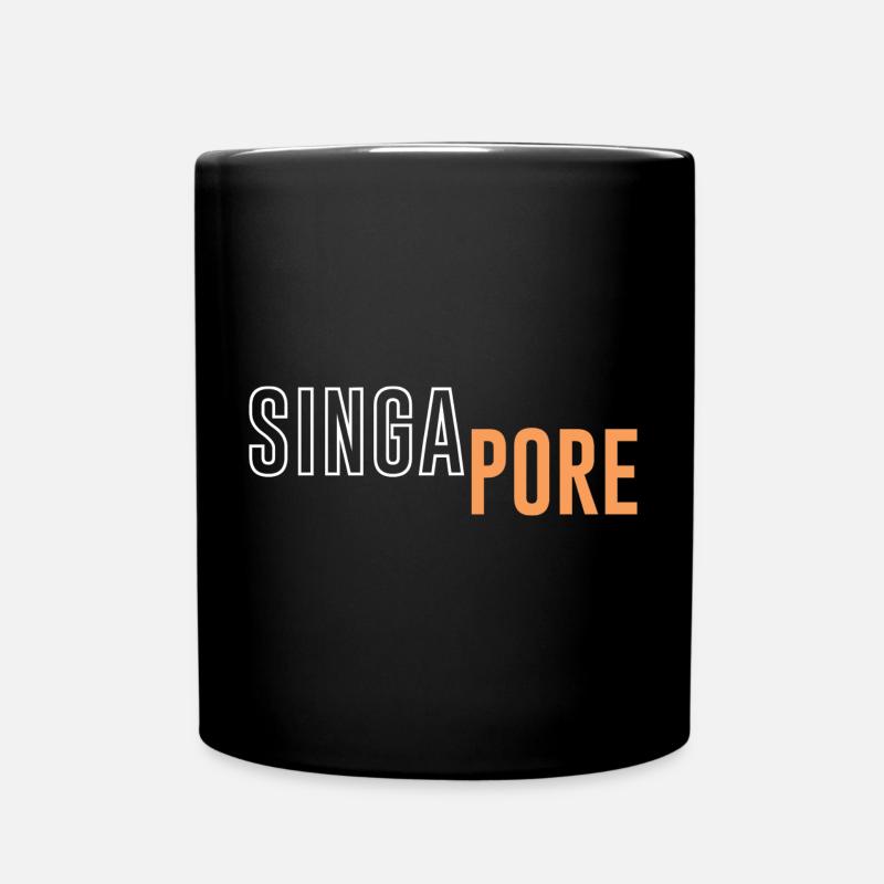 Singapore - Full Colour Mug - black