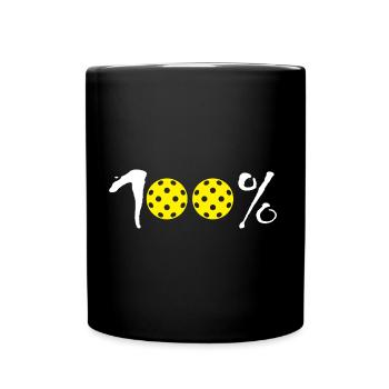 Floorball floorball "Floorball Player" - Full Colour Mug - black - Front