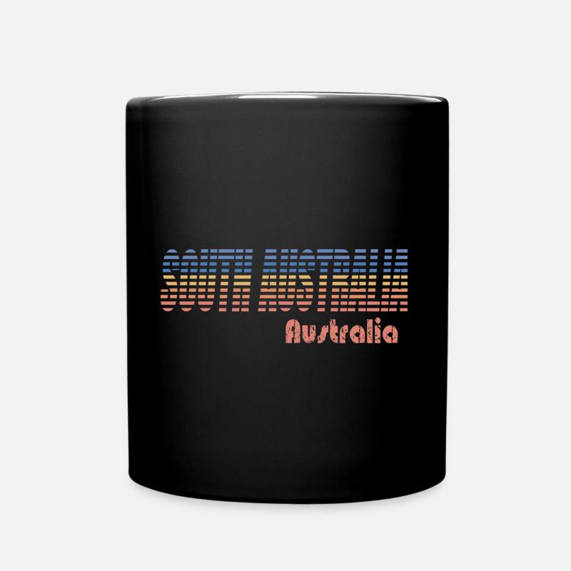 SOUTH AUSTRALIA - Full Colour Mug - black