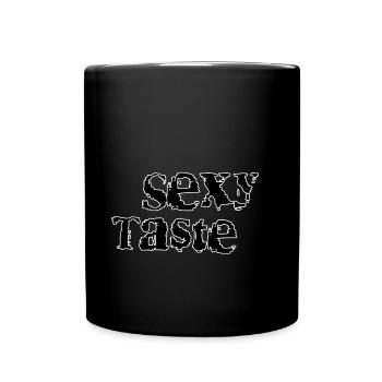 Goût sexy - Mug uni - noir - Devant