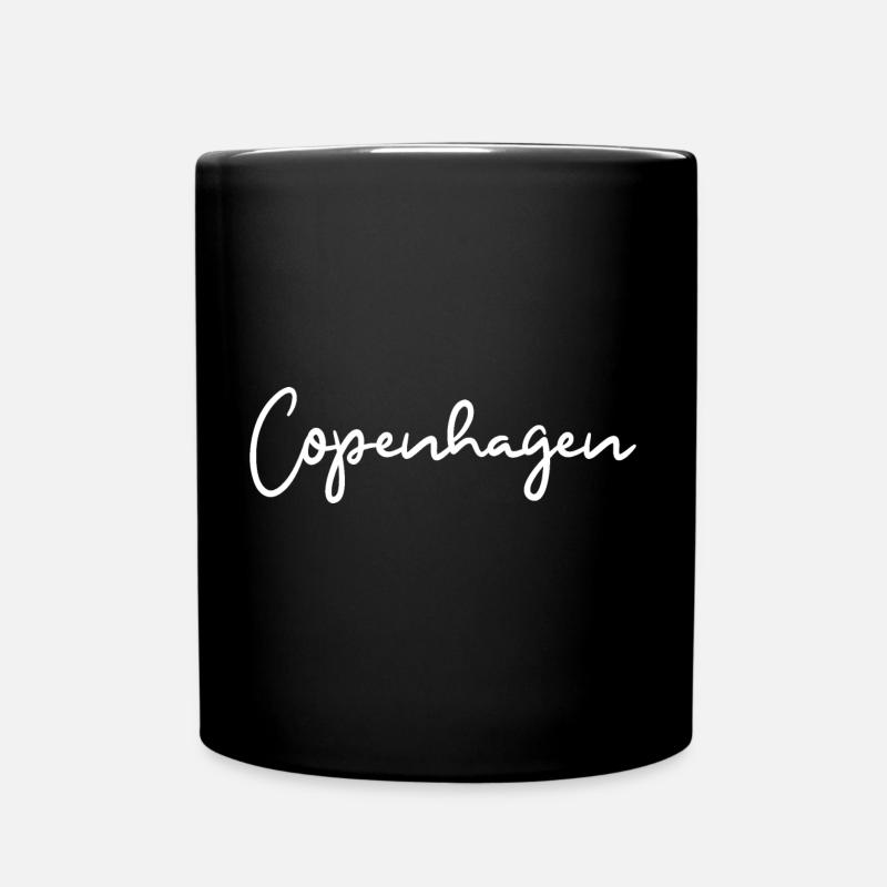 Copenhagen - Tasse einfarbig - Schwarz