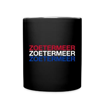 ZOETERMEER Pays-Bas Drapeau des Pays-Bas - Mug uni - noir - Devant