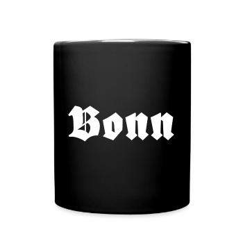 Bonn - Tasse einfarbig - Schwarz - Vorne