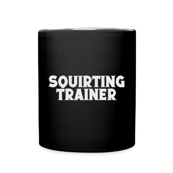 I Heart Squirters Adult Joke I Love Squirting - Full Colour Mug - black - Front