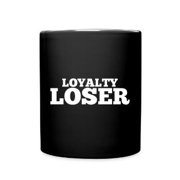 Cheater Relationship Revenge Cheating Disloyal - Tasse einfarbig - Schwarz - Vorne