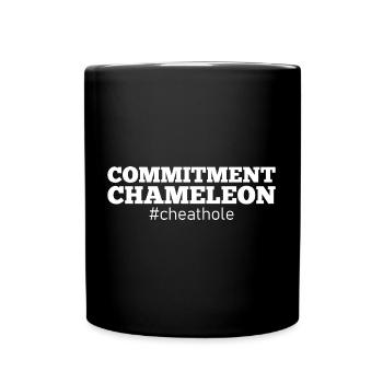Cheater Relationship Revenge Cheating Disloyal - Tasse einfarbig - Schwarz - Vorne