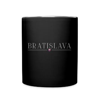 Bratislava : charme sur le Danube - Mug uni - noir - Devant