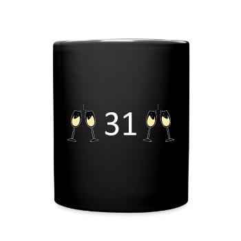 31st Birthday 31 Years Anniversary 31 Years Count l31 - Full Colour Mug - black - Front