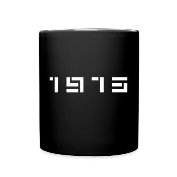Geburtsjahr Geburtstag Born In - Made in 1973 - Tasse einfarbig - Schwarz - Vorne