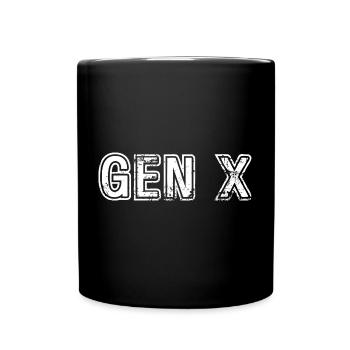 Gen X FAFO Generation X - Tasse einfarbig - Schwarz - Vorne