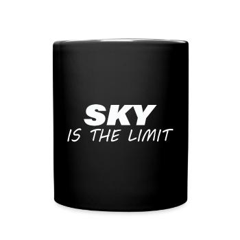 IL N’Y A PAS DE LIMITE - Mug uni - noir - Devant