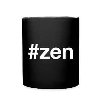 ZEN Hashtag - Full Colour Mug - black - Front